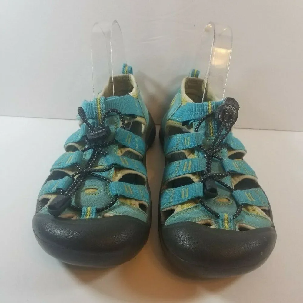 Keen Kids 5 Aqua Blue Newport H2 Hiking Sport Water Sandals 1012314